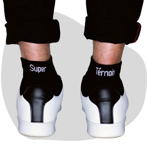 Chaussettes dépareillées Super Témoin