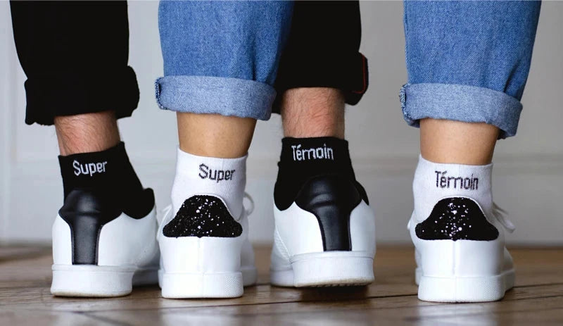 Chaussettes dépareillées Super Témoin