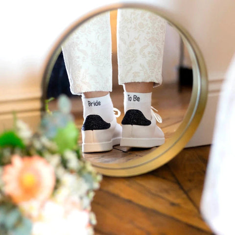 Chaussettes dépareillées Bride To be