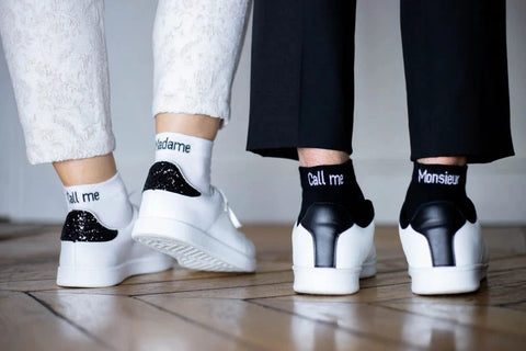 Chaussettes dépareillées Call me Madame