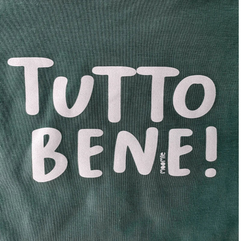 Tshirt Manches longues vert d'eau Tutto Bene ! - Moomie