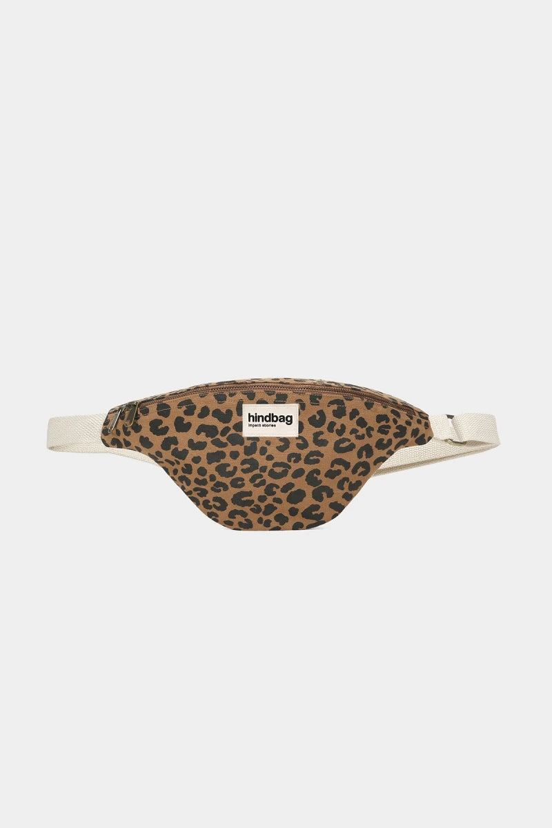 Sac banane Olivia Léopard cannelle