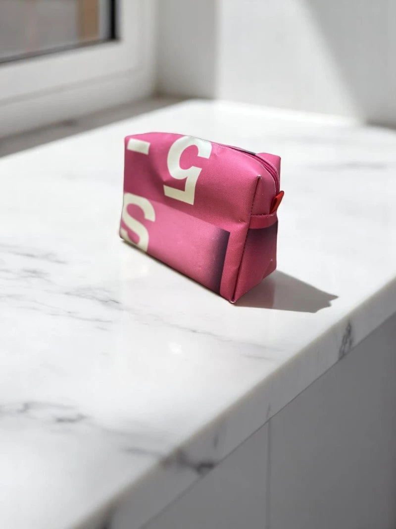 Trousse makeup Upcyclée - Ecoresponsable et solidaire