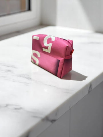 Trousse makeup Upcyclée - Ecoresponsable et solidaire