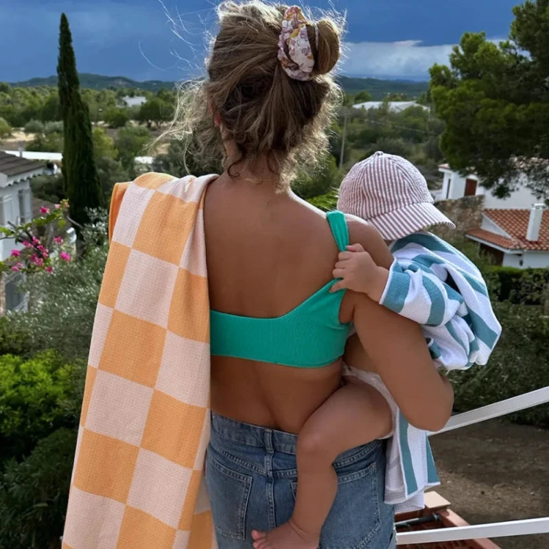 Serviette de plage Raphie