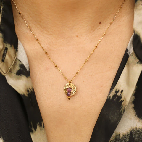 Collier à personnaliser Spécial Fête des mères - Chaîne à boule