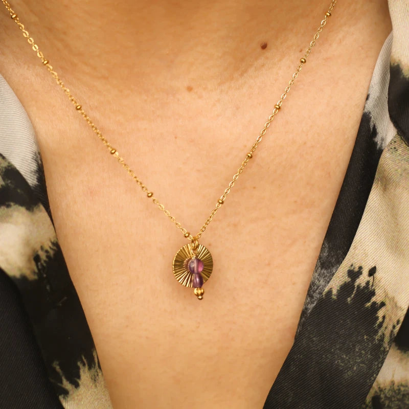 Collier à personnaliser Spécial Fête des mères - Chaîne à boule