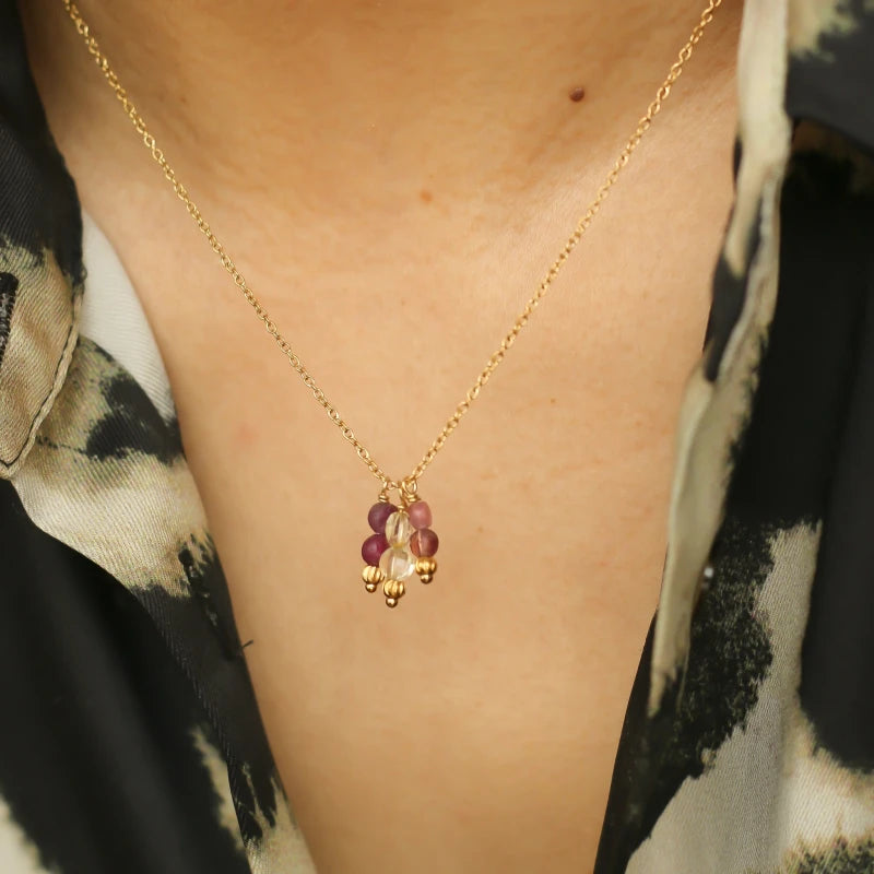 Collier à personnaliser Spécial Fête des mères - Chaîne fine
