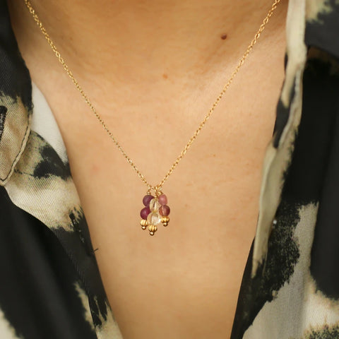 Collier à personnaliser Spécial Fête des mères - Chaîne fine