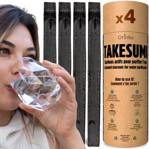 Takesumi Charbon Actif De Bambou x4