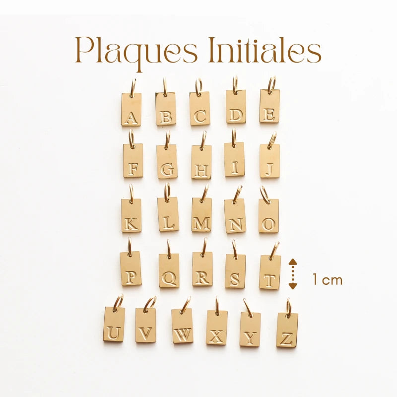 Collier à personnaliser Spécial Fête des mères - Chaîne torsadée