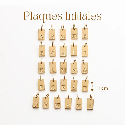 Collier à personnaliser Spécial Fête des mères - Chaîne torsadée