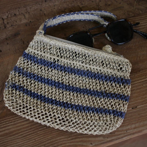 Léo Pochette Chanvre de Pêcheur - Artisanat Éthique