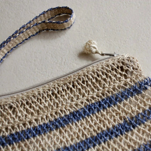 Léo Pochette Chanvre de Pêcheur - Artisanat Éthique