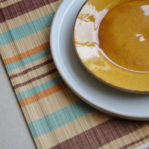 Set de Table Lanta en Bambou Fait Main – Éthique & Naturel