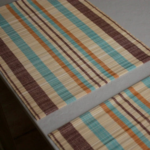 Set de Table Lanta en Bambou Fait Main – Éthique & Naturel