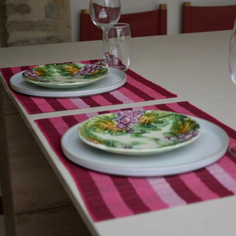 Set de Table Lipé en Bambou – Artisanal & éthique