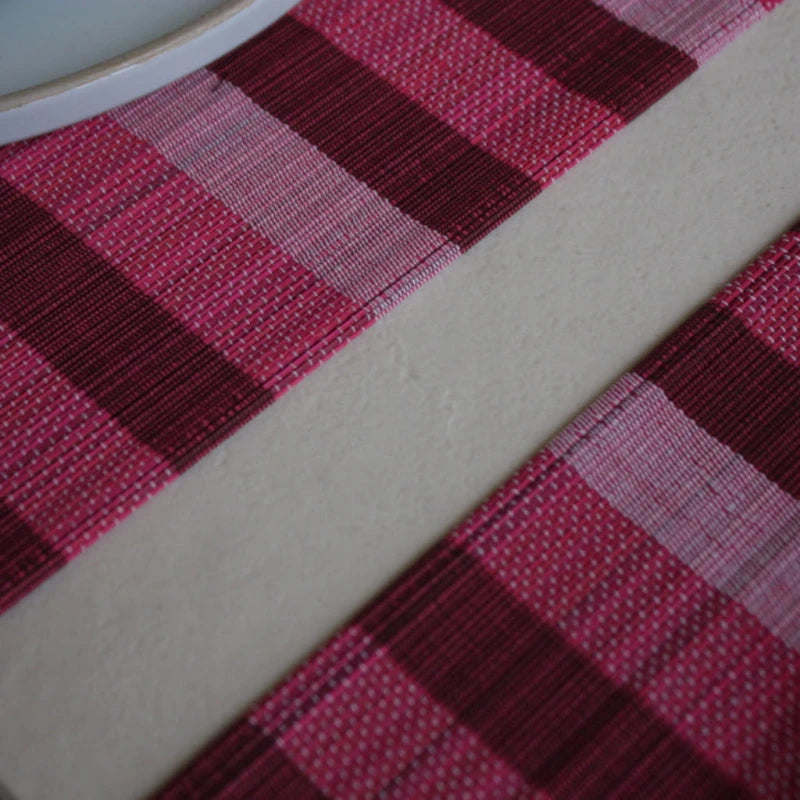 Set de Table Lipé en Bambou – Artisanal & éthique