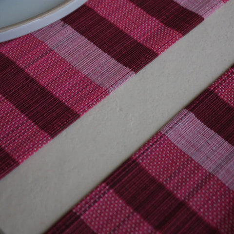 Set de Table Lipé en Bambou – Artisanal & éthique