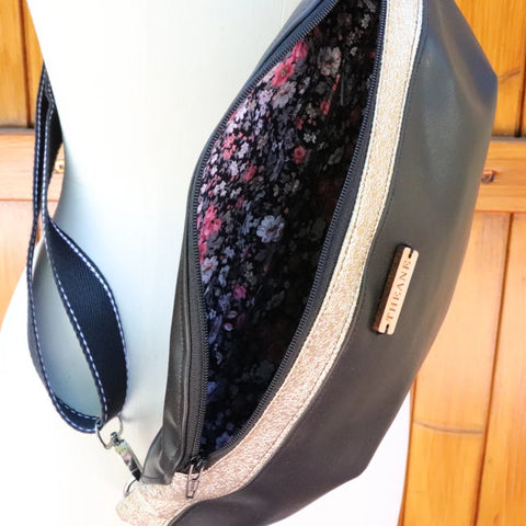 Maxi banane femme alter-cuir de raisin