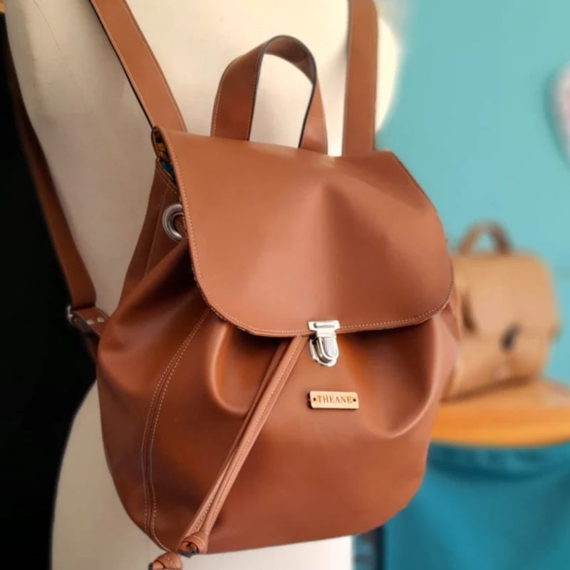 Sac à dos en alter-cuir de raisin