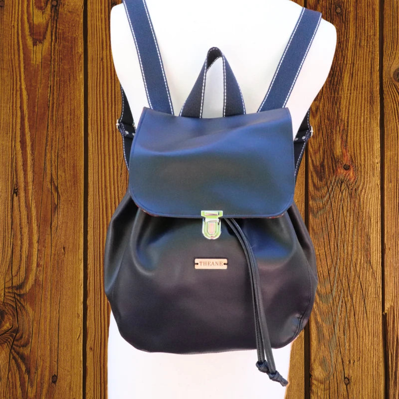 Sac à dos en alter-cuir de raisin