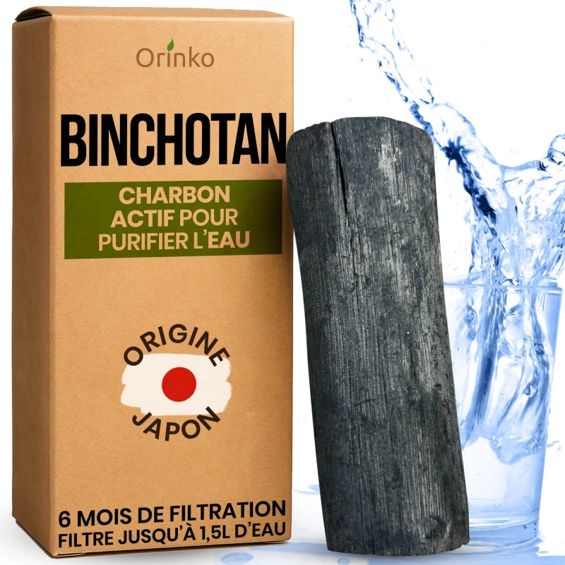 Binchotan Japonais de Kishu 1X (boîte) | Région de Wakayama
