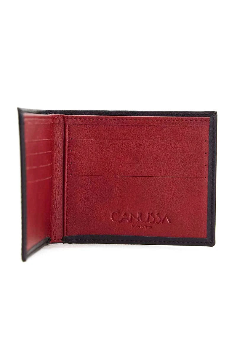Slim wallet - Black/Red B2B