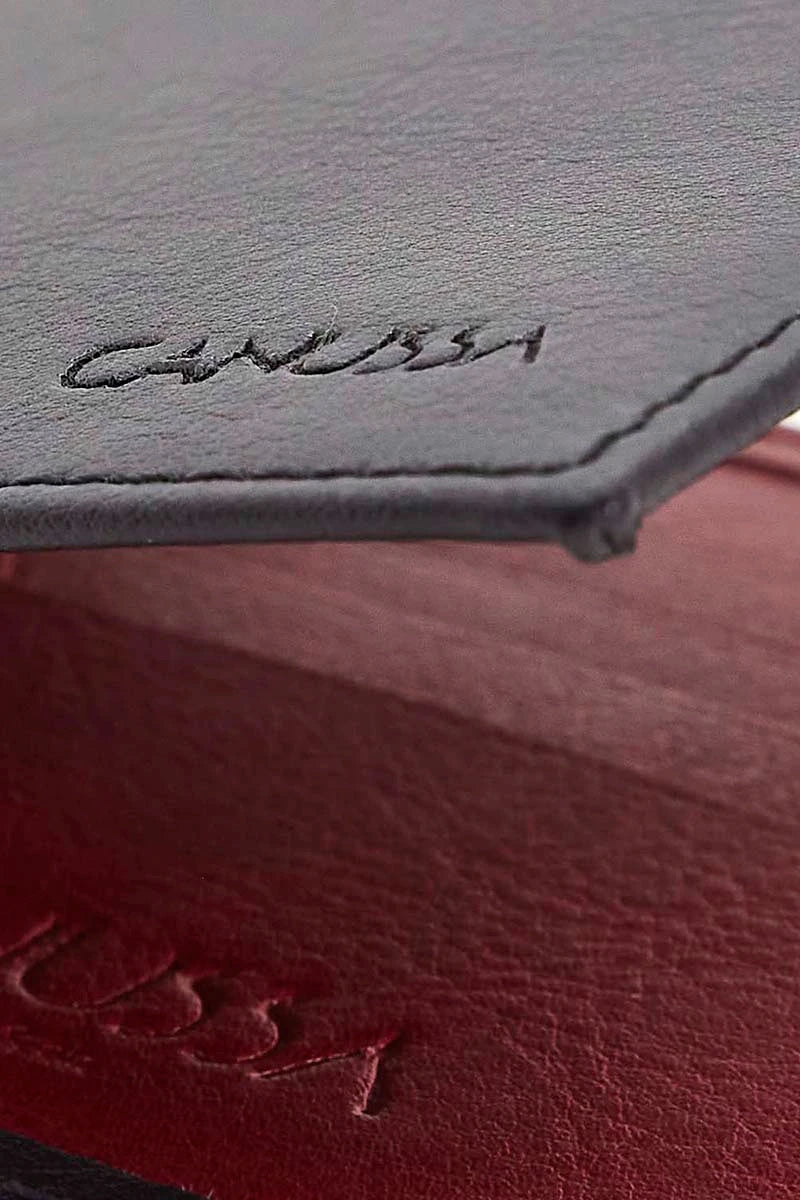 Slim wallet - Black/Red B2B