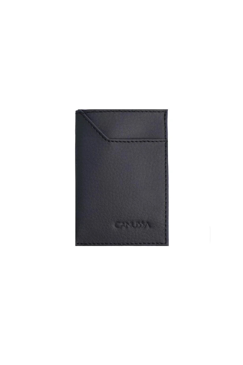 Persimmon slim card holder - Black B2B