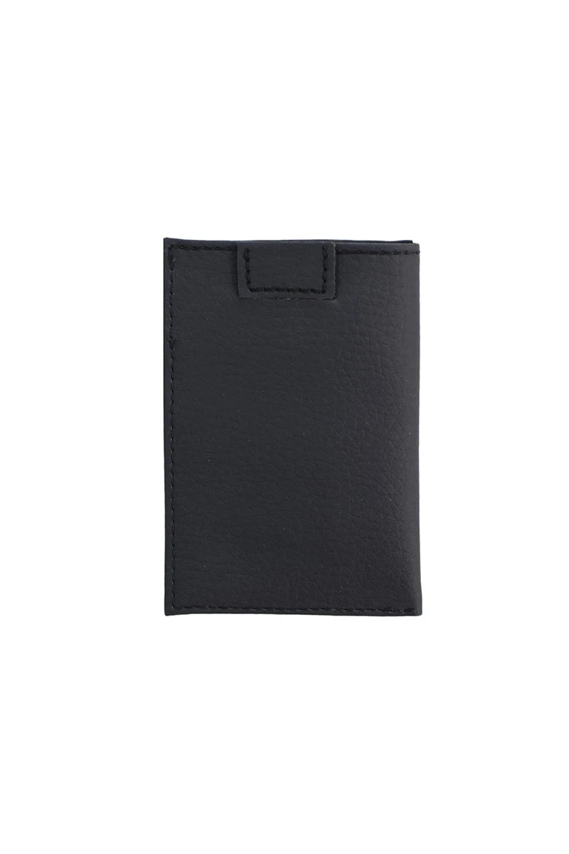 Persimmon slim card holder - Black B2B