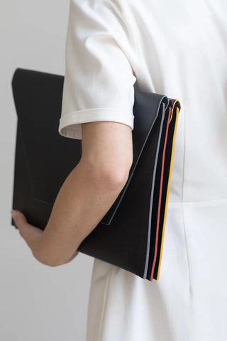 Protect laptop sleeve 13" - Black/Red B2B