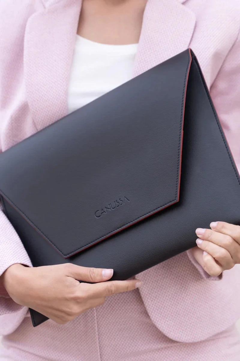Protect laptop sleeve 13" - Black/Red B2B