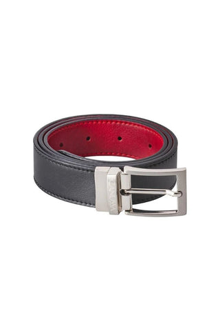 Reverse reversible belt – Black/Red