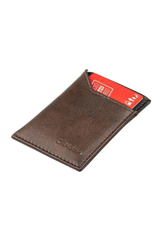 Slim card holder - Brown/Black B2B