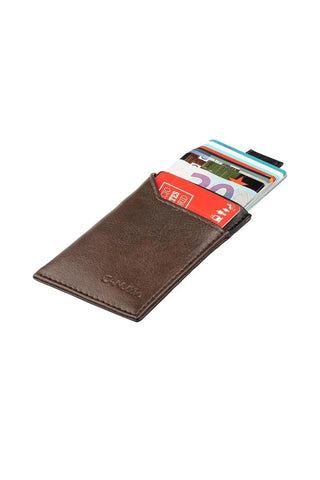 Slim card holder - Brown/Black B2B