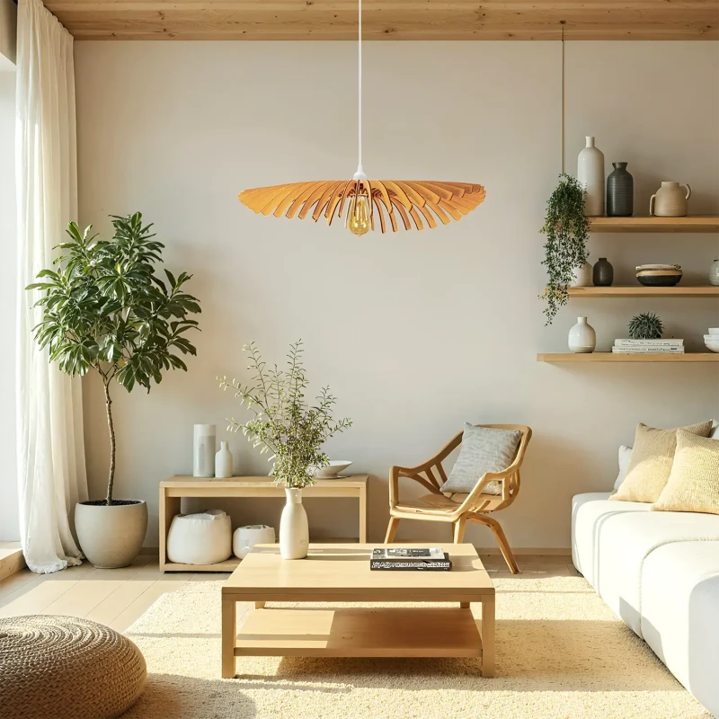 Cygne teinté chêne | Suspension