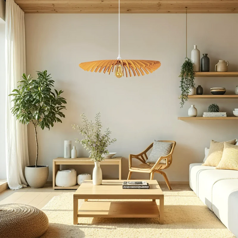 Cygne teinté chêne | Suspension