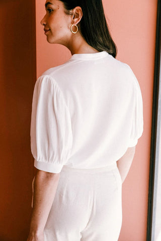 Blouse Magnolia blanche