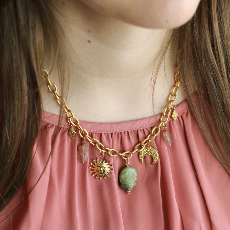 5. Créer ton collier Personnalisé - Chaîne Cordage épaisse