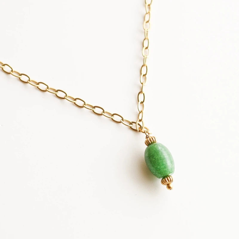 Collier long Aventurine