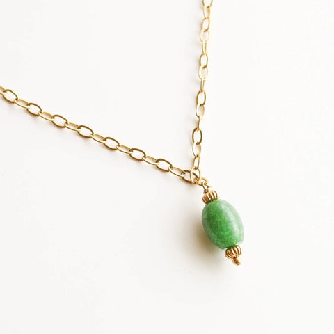 Collier long Aventurine