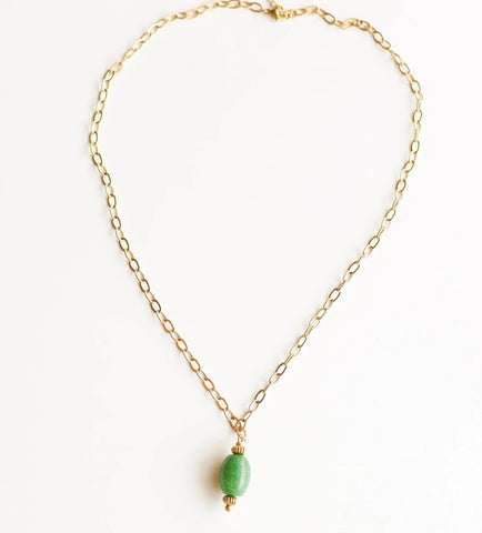 Collier long Aventurine