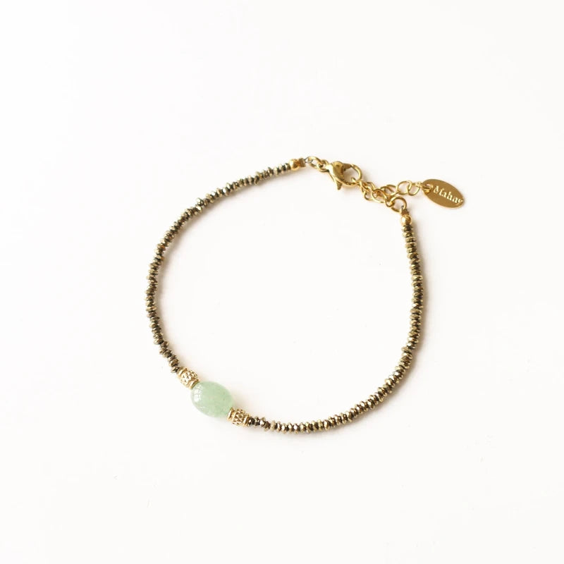 Bracelet Hématite Aventurine