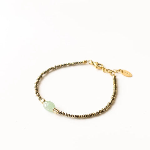 Bracelet Hématite Aventurine