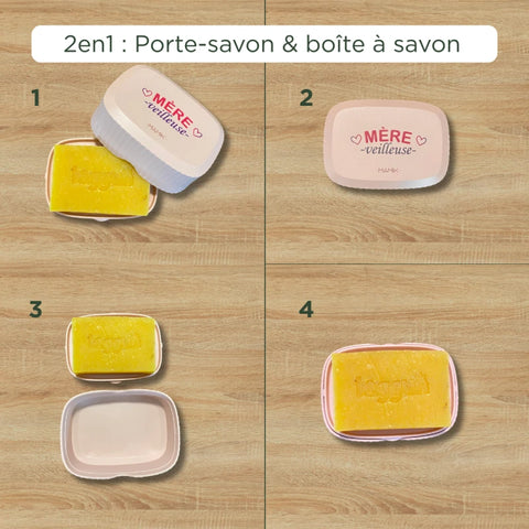 Boîte à savon Mère-Veilleuse