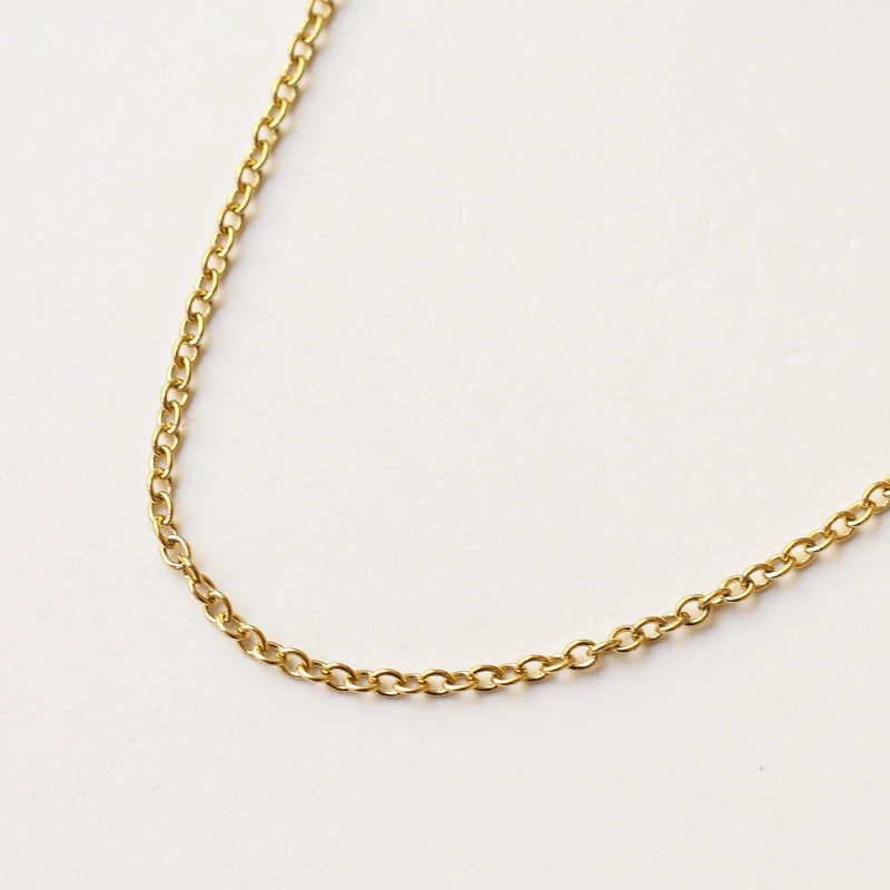 2. Créer ton collier Personnalisé - Chaîne fine large