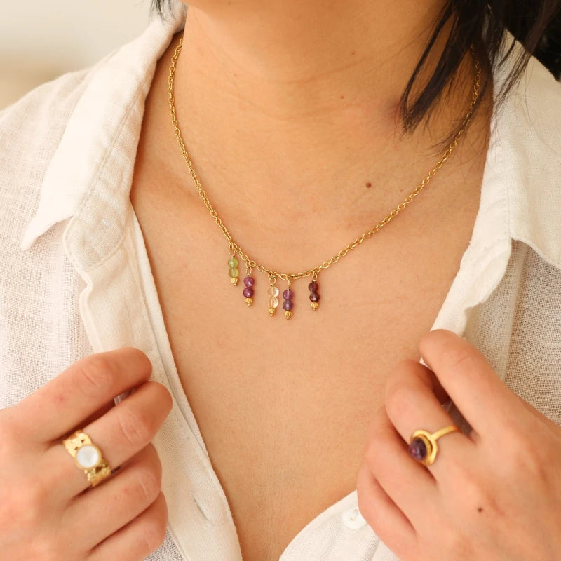 2. Créer ton collier Personnalisé - Chaîne fine large