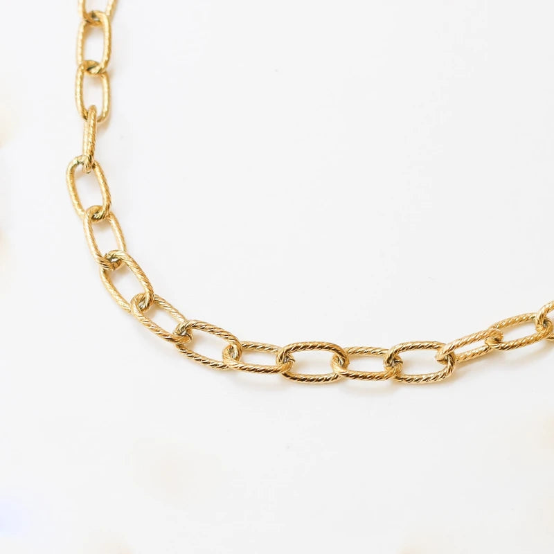 4. Créer ton collier Personnalisé - Chaîne Cordage fine