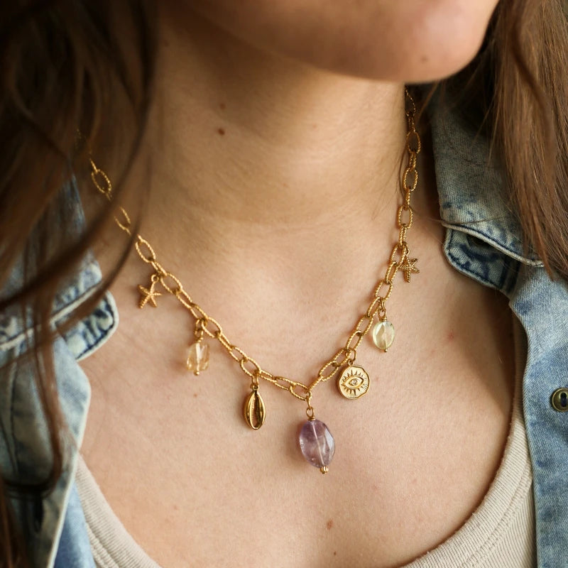 4. Créer ton collier Personnalisé - Chaîne Cordage fine